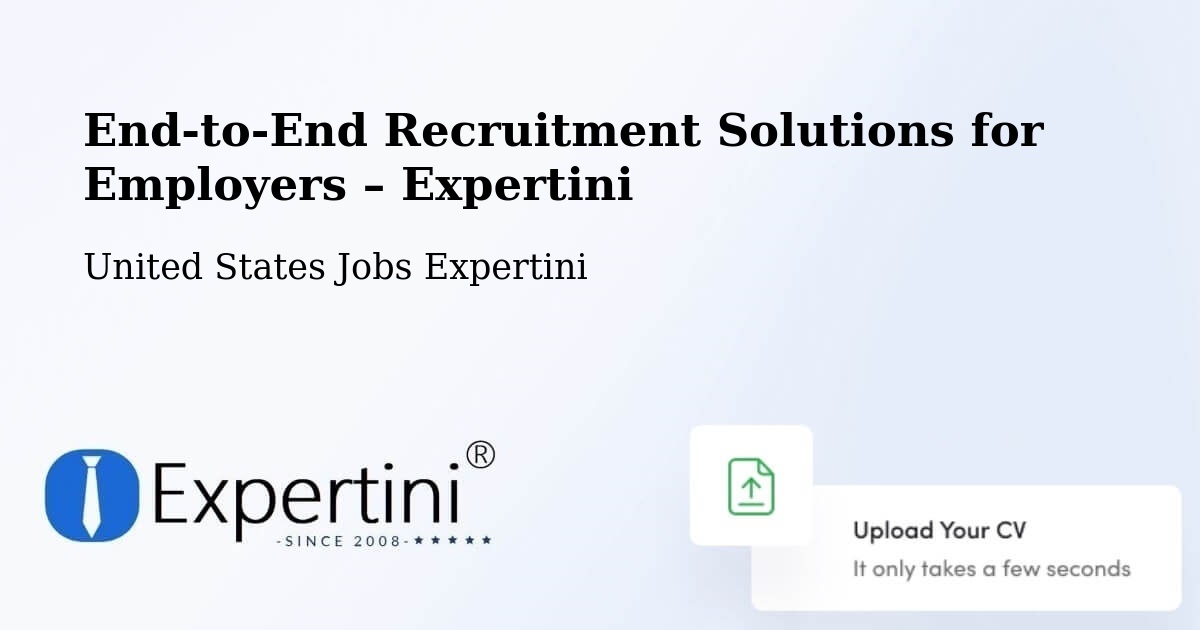 Recruitment Solutions for Employers – Leander - Leander, United States Jobs Expertini
