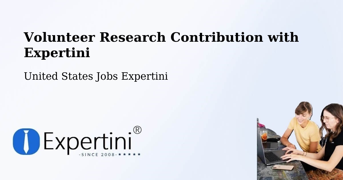 Volunteer Research Contribution Program – Leander - United States Jobs Expertini